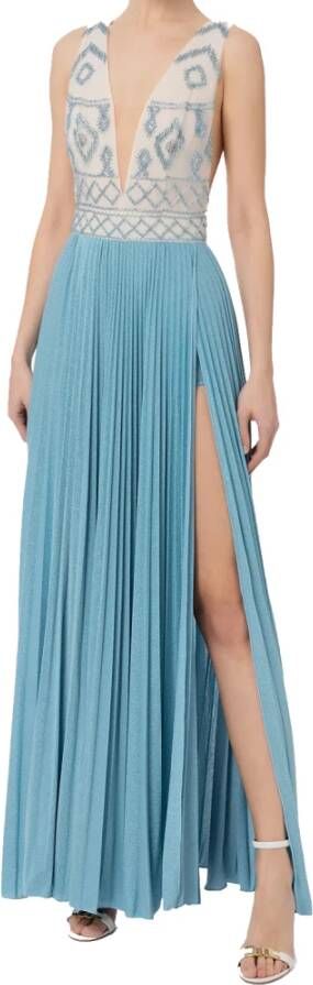 Elisabetta Franchi Gowns Blauw Dames