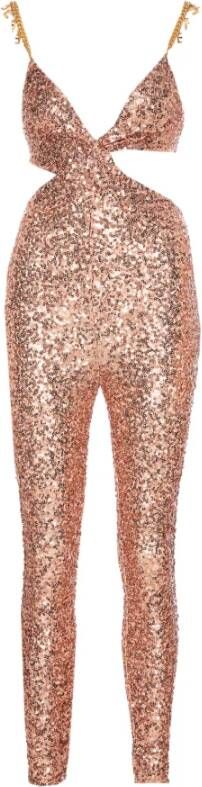 Elisabetta Franchi Jumpsuits Roze Dames