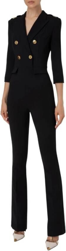 Elisabetta Franchi Jumpsuits Zwart Dames
