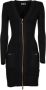 Elisabetta Franchi Short Dresses Zwart Dames - Thumbnail 3
