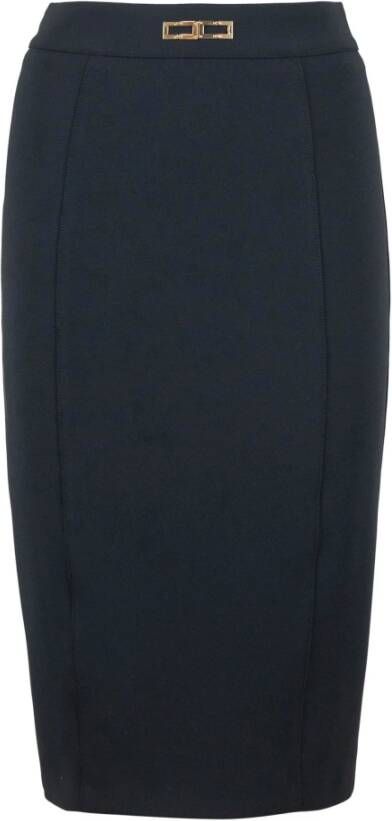 Elisabetta Franchi Pencil Skirts Zwart Dames