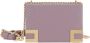Elisabetta Franchi Paarse Kleine Tas met Verstelbare Schouderband en Logo Plaques Purple Dames - Thumbnail 1