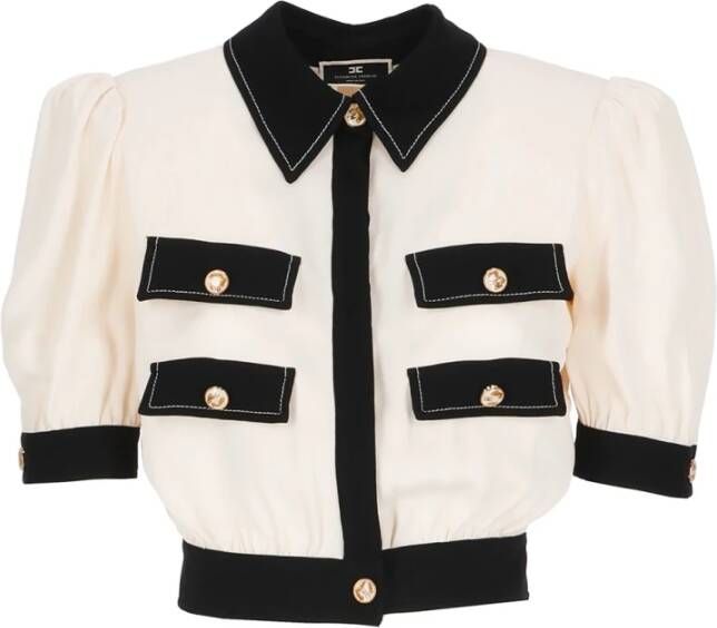 Elisabetta Franchi Shirt Wit Dames