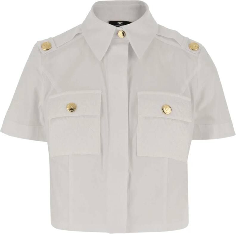 Elisabetta Franchi Shirts Wit Dames