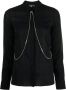 Elisabetta Franchi Shirts Zwart Dames - Thumbnail 1