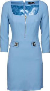 Elisabetta Franchi Short Dresses Blauw Dames