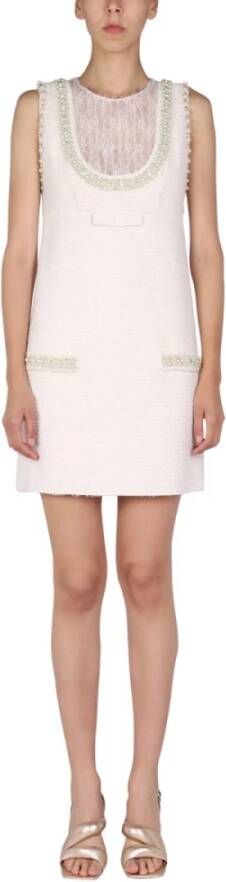 Elisabetta Franchi Short Dresses White Dames