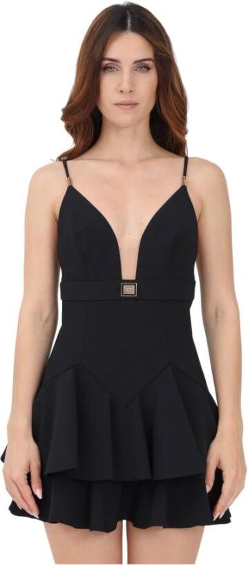 Elisabetta Franchi Short Dresses Zwart Dames