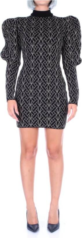 Elisabetta Franchi Short Dresses Zwart Dames