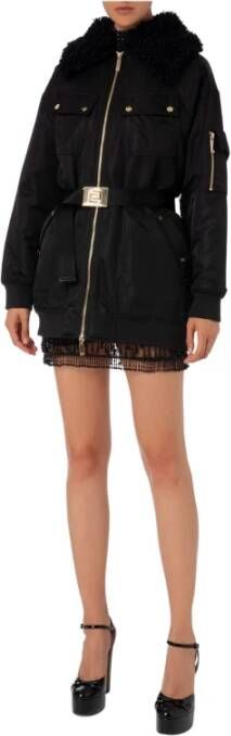 Elisabetta Franchi Short Dresses Zwart Dames
