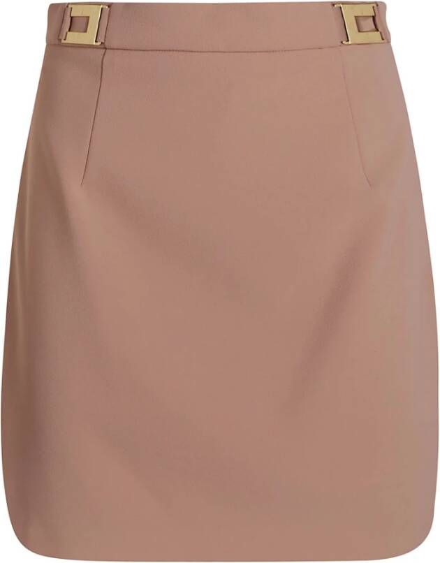 Elisabetta Franchi Short Skirts Beige Dames