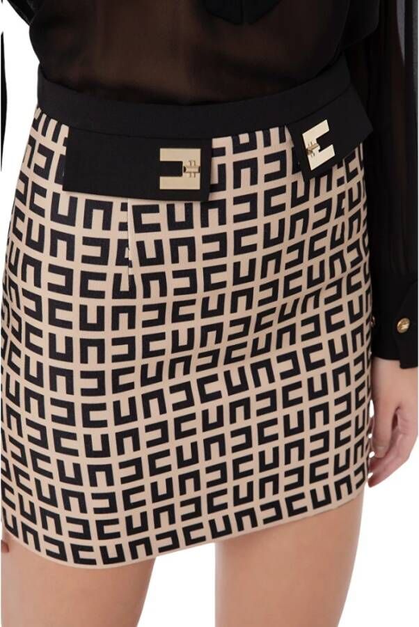 Elisabetta Franchi Short Skirts Meerkleurig Dames