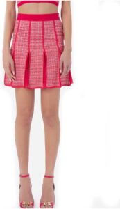 Elisabetta Franchi Short Skirts Roze Dames