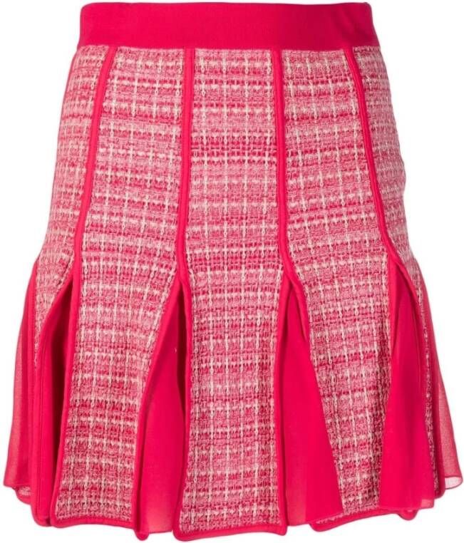 Elisabetta Franchi Short Skirts Roze Dames