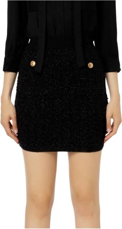 Elisabetta Franchi Short Skirts Zwart Dames