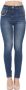 Elisabetta Franchi Skinny Jeans met Ketting Blue Dames - Thumbnail 1