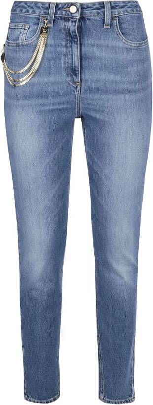 Elisabetta Franchi Skinny jeans Blauw Dames