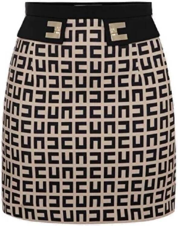Elisabetta Franchi Skirts Zwart Dames