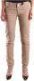 Elisabetta Franchi Slim-Fit Beige Broek Beige Dames - Thumbnail 1