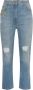 Elisabetta Franchi Slim-fit Jeans Blauw Dames - Thumbnail 1