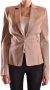 Elisabetta Franchi Stijlvolle Blazerjas Beige Dames - Thumbnail 1