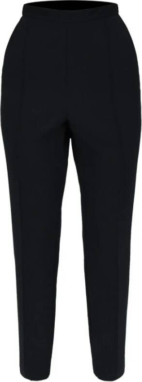 Elisabetta Franchi Stijlvolle Chino`s voor Vrouwen Zwart Dames