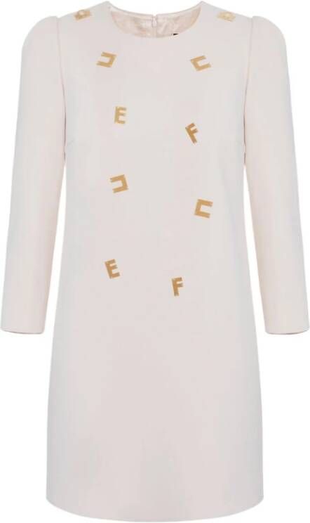 Elisabetta Franchi Summer Dresses White Dames