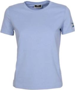 Elisabetta Franchi T-shirt Blauw Dames