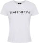 Elisabetta Franchi T-shirt White Dames - Thumbnail 1