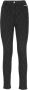 Elisabetta Franchi Zwarte Broek met Gouden Logo Detail Black Dames - Thumbnail 1