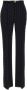 Elisabetta Franchi Zwarte Broek van Zwart Dames - Thumbnail 1