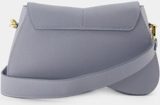 Elleme Hobo bags Space Hobo Bag Grey Blue Leather in blauw - Foto 4