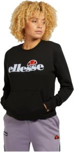 Ellesse Black Sweatshirt Woman Cultivate Sgg09625 Zwart Dames