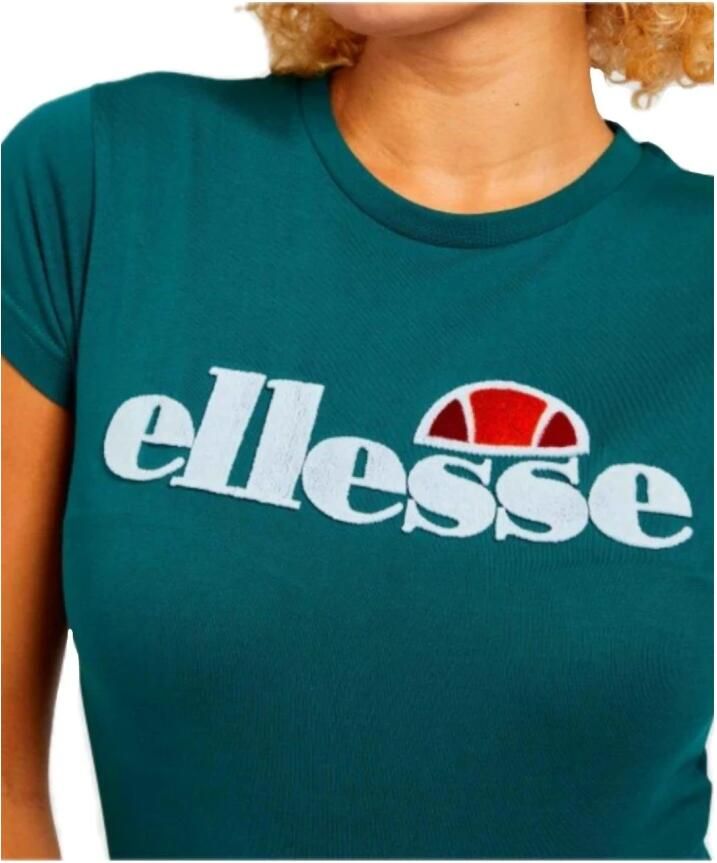 Ellesse Groen T-shirt met korte mouwen Green Dames