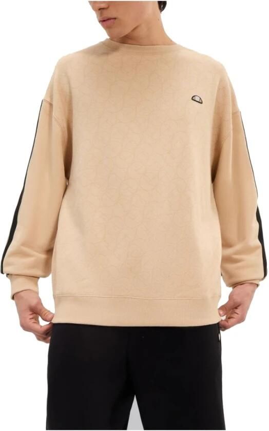 Ellesse Heren Almora Sweatshirt Beige Heren - Foto 4