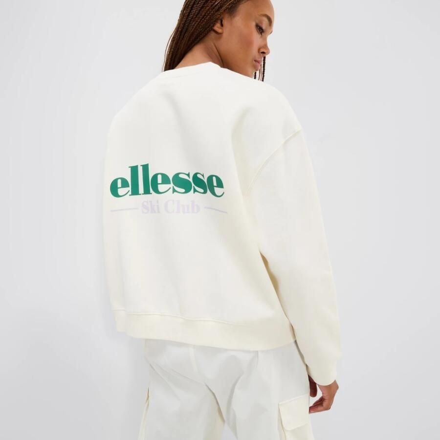 Ellesse Stijlvolle Sweatshirt voor Mannen White Dames