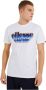 Ellesse Witte Multizio Korte Mouw Tee White Heren - Thumbnail 1