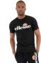 Ellesse Zwarte Logo Print Korte Mouw T-shirt Black Heren - Thumbnail 3