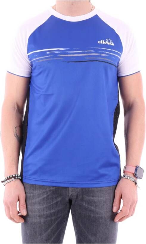 Ellesse T-Shirts Blauw Heren