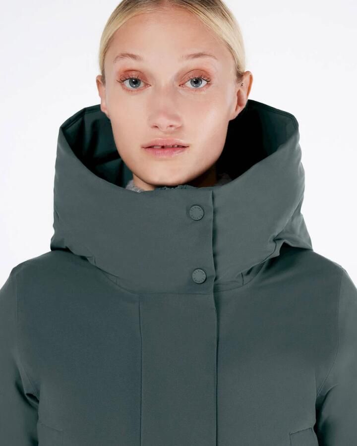 Elvine Eline Jas Stijlvolle en Trendy Buitenkleding Groen Dames - Foto 2