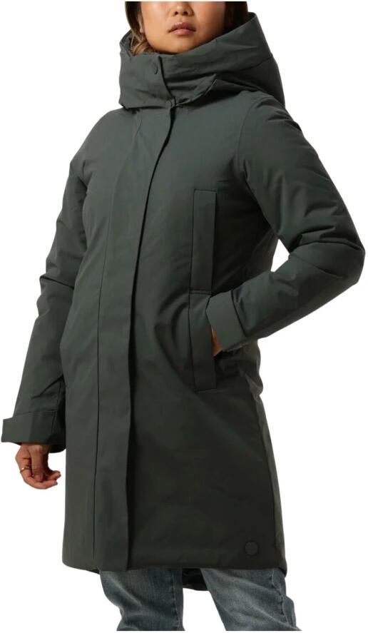 Elvine Eline Jas Stijlvolle en Trendy Buitenkleding Groen Dames - Foto 3