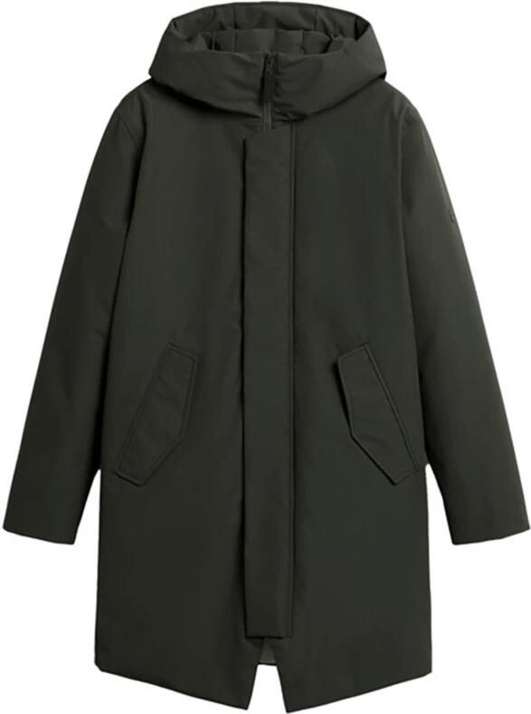 Elvine Groene Winterjas met Rits Green Heren - Foto 5