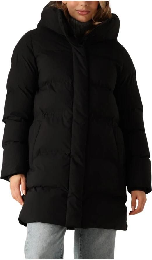 Elvine Stijlvolle Gewatteerde Jas voor Vrouwen Black Dames - Foto 6