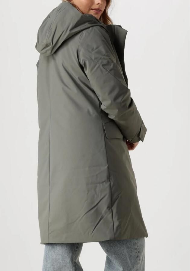 Elvine Stijlvolle Gewatteerde Jas voor Vrouwen Gray Dames - Foto 8