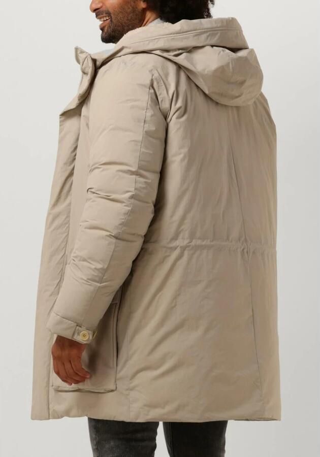 Elvine Stijlvolle Winterjas Beige Heren - Foto 6