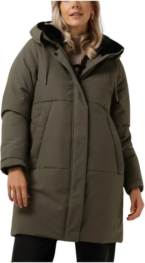 Groene Elvine Gewatteerde Jas Tiril - Foto 5