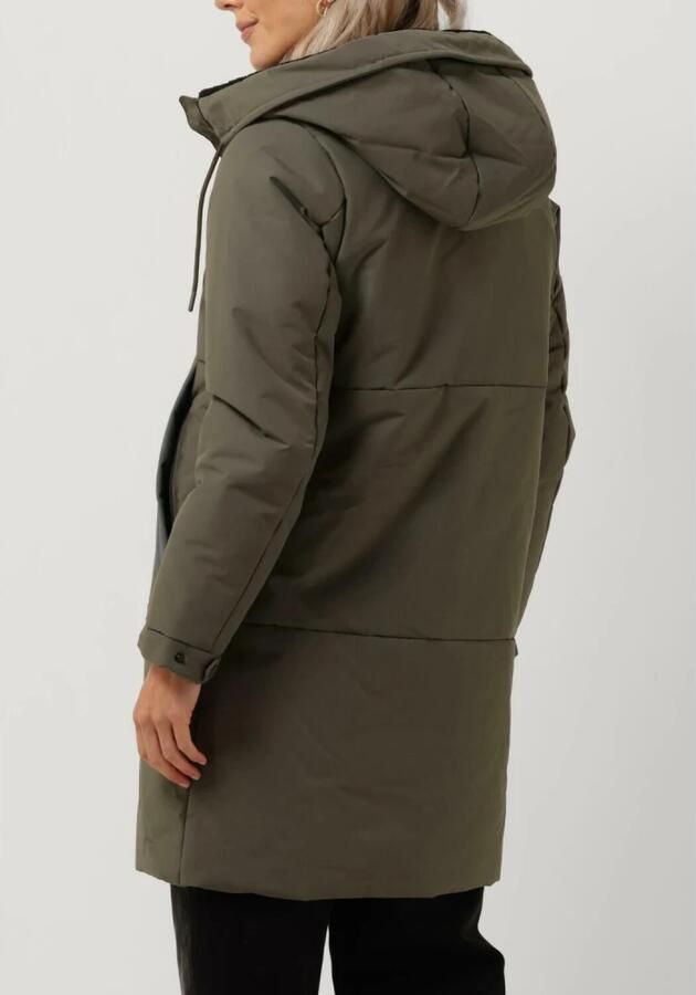 Groene Elvine Gewatteerde Jas Tiril - Foto 4