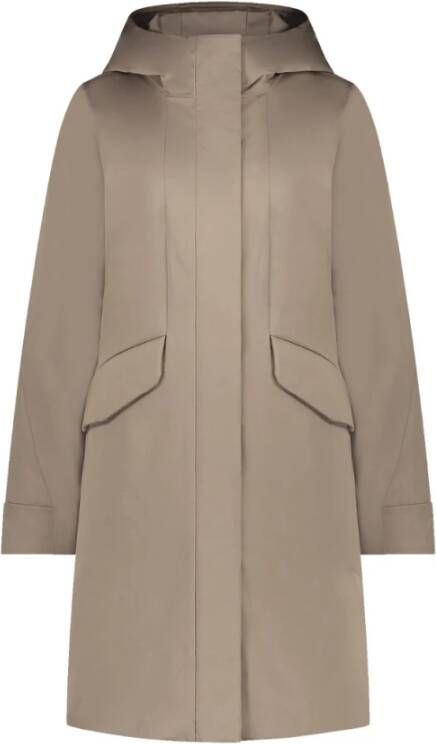 Elvine Winter Jackets Beige Dames