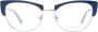 EMILIO PUCCI Blauwe Cat Eye Optische Monturen Blue Dames - Thumbnail 1