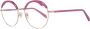 EMILIO PUCCI Rose Gold Vrouwen Optische Monturen Pink Dames - Thumbnail 1